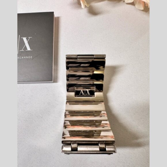 Armani Exchange Women's Wide Band Cuff Style Watch - Picture 10 of 12